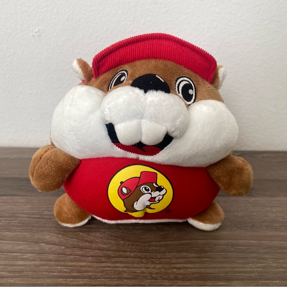 Buc-ees Jaag Brand Plush 7" Bucee The Beaver Round‎ Plush Ball Stuffed Animal